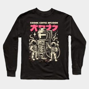 Cosmic Coffee Infusion Long Sleeve T-Shirt